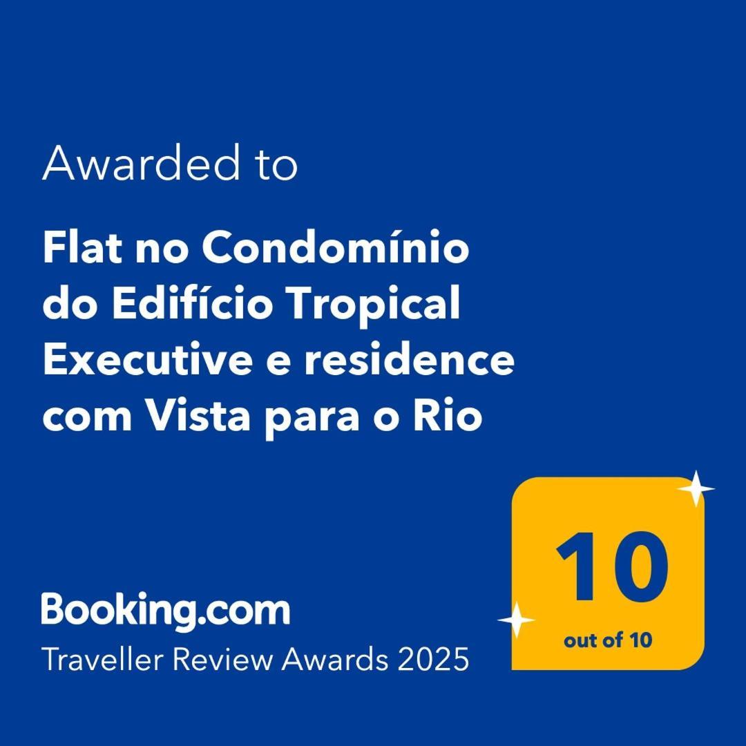 Flat No Condominio Do Edificio Tropical Executive E Residence Com Vista Para O Rio Manaus Eksteriør bilde